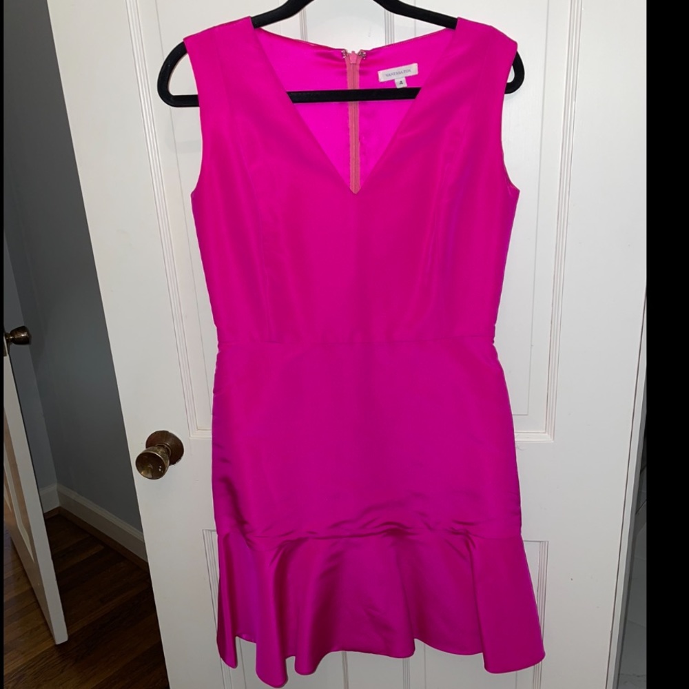 Vintage Hot Pink Dress